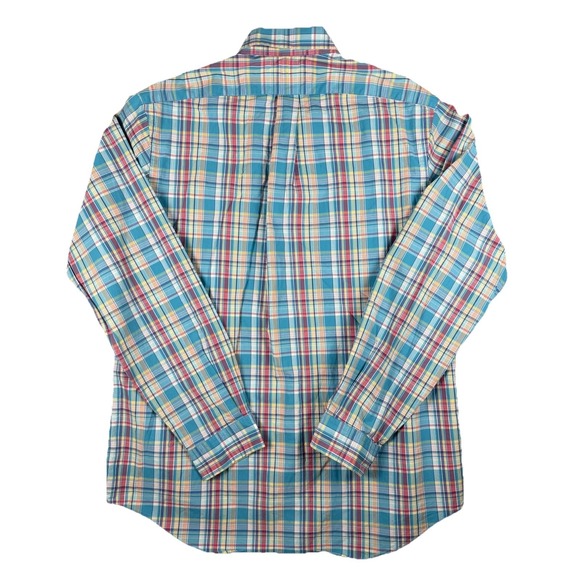 Ralph Lauren Shirt Mens Large Multicolor Plaid Long Sleeve Button Down Casual - Picture 6 of 6